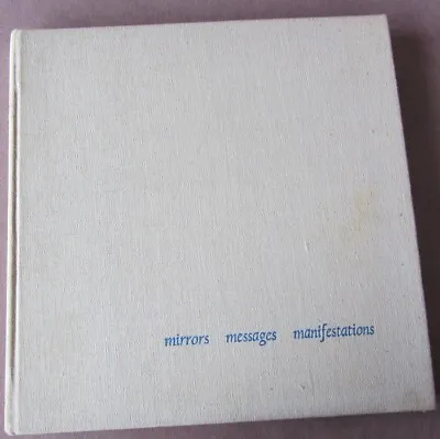 1969 Mirrors Messages Manifestations Book Minor White Photography 1st Edn • $45