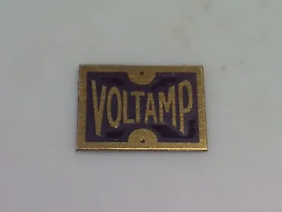 Voltamp Electric Motor Reproduction Nameplate • $10