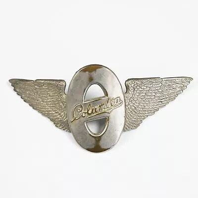  1920's Columbia Wings Ornament - Vintage Badge Westfield Pope • $119.95