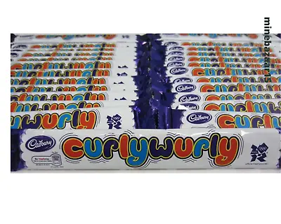 Cadbury's Curlywurly Chewy Caramel Chocolate - Full Box 60 Bars | UK Dispatch  • £24.99