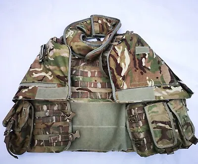 British Army Mtp Osprey Mk4 Body Armour Vest & Soft Filler & Pouches 180/104 • £599.99