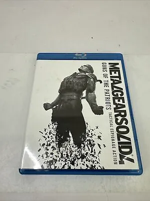 Metal Gear Solid 4 Guns Of The Patriots Blu-Ray DVD & Music CD Soundtrack • $18.75