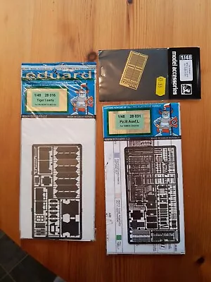 Eduard 1/48 Milirary Etch Sets • £12