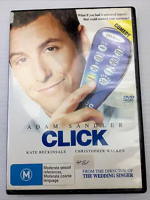 $9.99 • Buy Click Adam Sandler DVD R4 PAL M