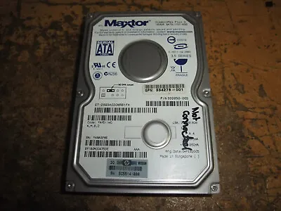 Maxtor Diamondax Plus 9 160GB 7200rpm 8MB Cache SATA-150 3.5 Inch HDD For HP S • £32