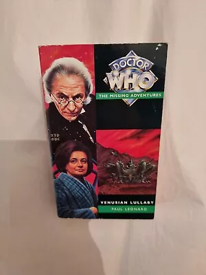 £9.99 • Buy Doctor Who The Missing Adventures Book Venusian Lullaby Paper Back Virgin Books