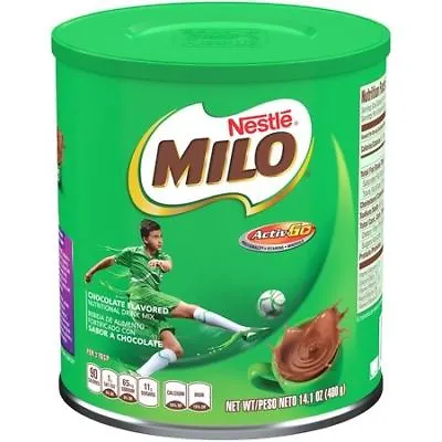 Milo Instant Malt Chocolate Powder 400g-(Pack Of 1/2/3/4/6)-Cheapest Offer • £6.99