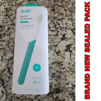 Quip Electric Toothbrush 2minute Timer With Travel Case GREEN PLASTIC • $25