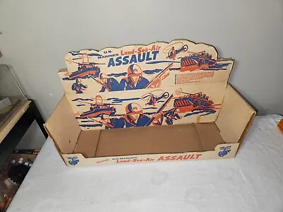 Vintage 1960s Multiple's U.S. Marines Land Sea Air Assault Box Only • $75