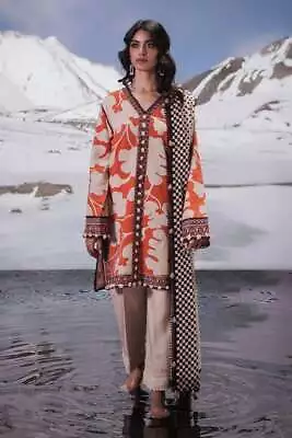 Sana Safinaz Salwar Kameez 3pcs Kurti Suit Original Pakistani Shalwar Stitched • £44.99