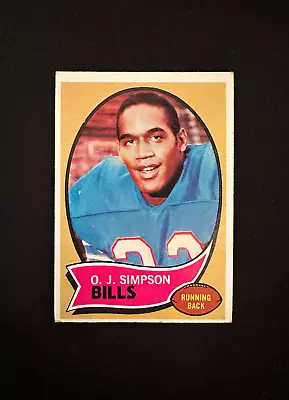 1970 Topps OJ Simpson #90 Rookie Card RC Buffalo Bills Ungraded • $29.99