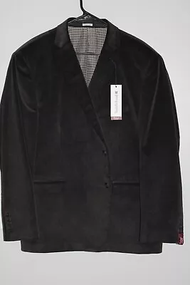 NEW GRAY SADDLEBRED HERITAGE CORDUROY SPORT COAT Sz 48R Blazer / Suit Jacket NWT • $33.85