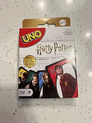 Uno Harry Potter Family Card Game - Multi-Colour FNC42 Mattel Games • $5