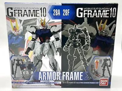 2021 Bandai Strike Mobile Suit Gundam GFrame10 Model 28A 28F Armor & Frame Kit • $13.99