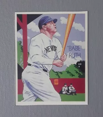 1987 Krause Publications Diamond Stars #1 Babe Ruth Hand Cut • $2