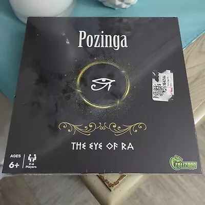 Zolizard Board Game Pozinga - The Eye Of Ra Box Brand New/Sealed Fast Shipping! • $14.99