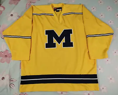 Michigan Wolverines Hockey College-NCAA Nike Jersey SizeXL • $80