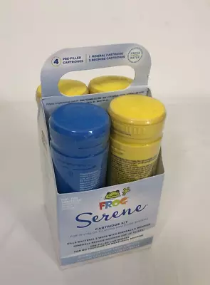 Frog Serene Replacement Cartridges Kit 3 Bromine And 1 Mineral Sealed NEW • $79.99