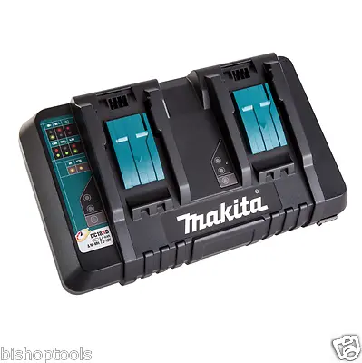 Makita DC18RD Dual Port 14.4-18V Rapid Battery Charger USB 2 BL1830 1840 1850 • $59.95