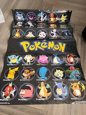 POKEMON - ALL TIME FAVORITES POSTER - 22x34 - CHARACTERS 15821 • $5.99