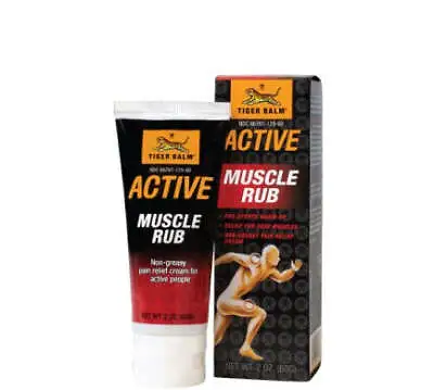 Tiger Balm Active Muscle Rub Pain Relieving Cream • $11.99