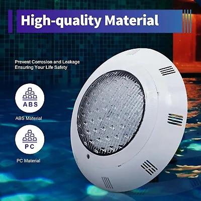 12V 45W RGB Swimming LED Pool SPA Light Underwater Lamp IP68 Waterproof Lamp USA • $41.80