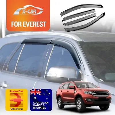 $48.51 • Buy Weather Shield Weathershields Car Window Visor For Ford Everest 2015-2022
