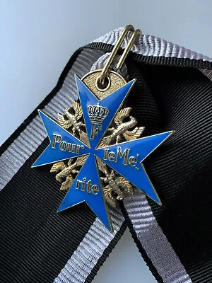 £29.95 • Buy ANTIQUED Imperial German WWI Blue Max Pour Le Merite Medal Award.