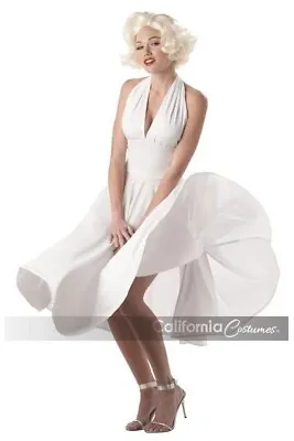 Marilyn Monroe Costume Dress White/Sexy Halloween Cosplay • $29.88