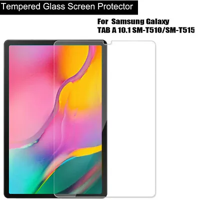 £3.95 • Buy Tempered Glass Screen Protector For Samsung Galaxy Tab A 10.1   T515/T510 2019