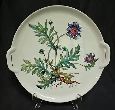 Villeroy & Boch BOTANICA Handled Cake Plate / Serving Platter 12  1983-2008 EUC • $28