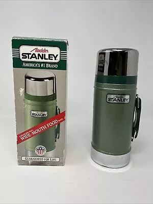 Vintage Stanley Wide Mouth Food Bottle 24 Oz Vacuum A-1350B Unbreakable Clean • $30