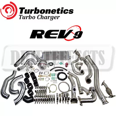 Turbonetics Bolt On T3 60-1 Turbo Charger Kit Fits 03-06 350z Z33/g35 Vq35de 3.5 • $2799