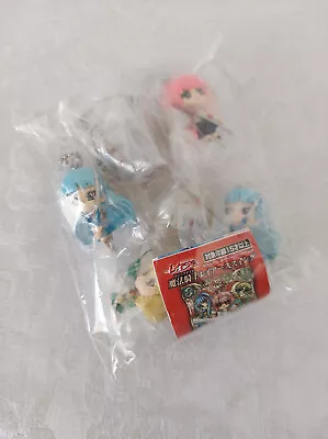 VINTAGE ANIME ⦑♡ဗ PVC Figure Keychain Set Magic Knight Rayearth Mokona Lantis • $39