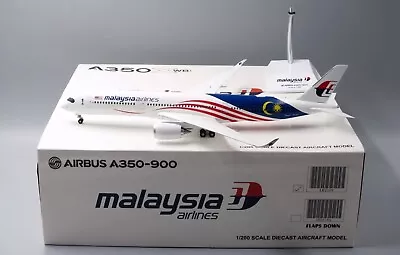 Jc Wings 1:200 Malaysia Airline Airbus A350-900 “Negaraku” Livery LH2119 Diecast • $169.95