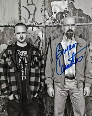 Aaron Paul Bryan Cranston Signed 8x10 Picture Autographed Photo Pic And COA • $71.40