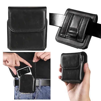 For Motorola Razr + 2023 Magnetic Flap Case PU Leather Belt Clip Holster Pouch • $14.99