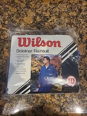  Wilson Sportsman Rainsuit - Size Extra Large - Blue • $17.25