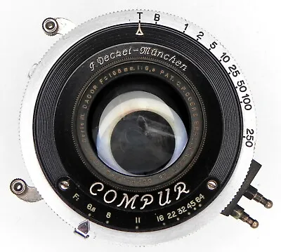 Goerz Dopp-Anastigmat Serie III 168mm F6.8 Dagor Compur Shutter #211726 • $625