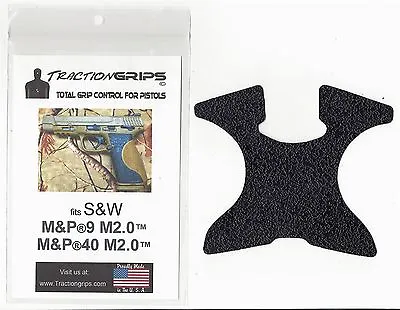 Tractiongrips Rubber Grip Tape For S&W M&P9 M2.0 M&P40 M2.0 / Traction Grips • $9