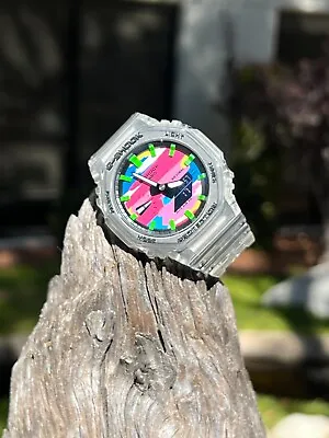 Jelly Fish Colorful Art GA2100SKE-7A Custom Made MODS Watch Holiday Gift For Him • $199.99