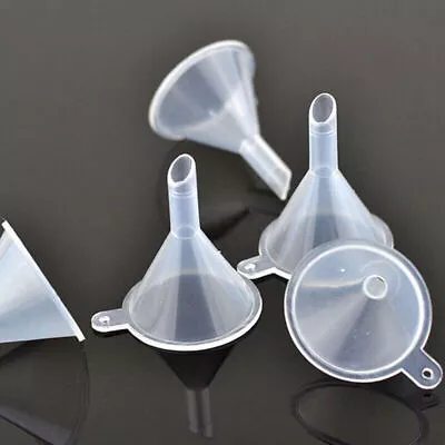 5x Mini Funnel Plastic Funnel For Perfume Kitchen Set Filling • $1.18