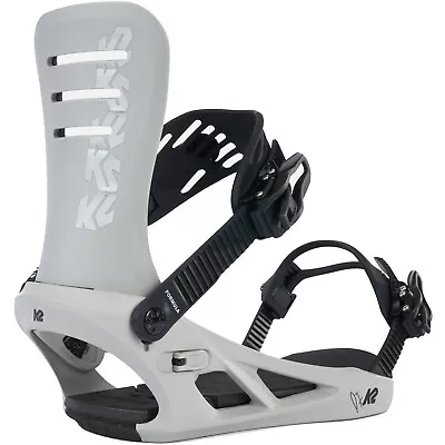 K2 Formula Snowboard Bindings 2024 - Men's - Large / White/Jake Kuzyk • $207.95