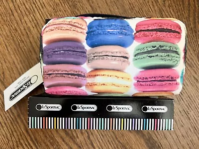 NWT LeSportSac Boxed Travel Cosmetic Bag Macaroons Macaron NEW Le SportSac • $99