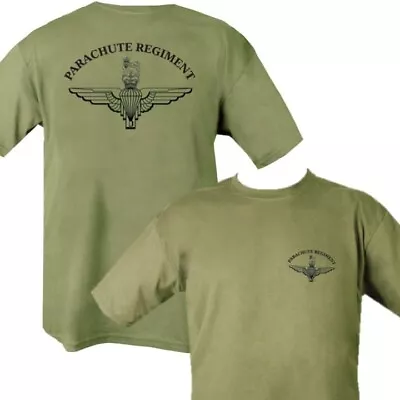 British Army Para T-shirt Mens S-2XL Parachute Regiment Paratrooper Airborne Reg • $16.41