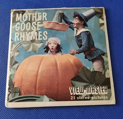 Vintage Sawyer's B410 Mother Goose Rhymes View-master 3 Reels Packet • $17