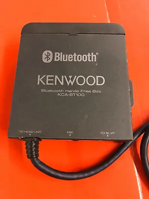 Kenwood's KCA-BT100 Bluetooth® Interface Adapter   ( FOR PARTS  OR REPAIR ) • $40