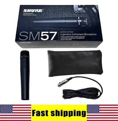 SM57 Cardioid Wired Dynamic Instrument Microphone SM57LC Brand NEW In Box • $38.50