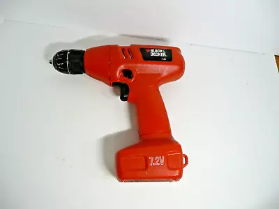 Black & Decker 7.2V 10mm 9099KC Cordless Drill (NO CHARGER) *TESTED WORKS* • $14.99