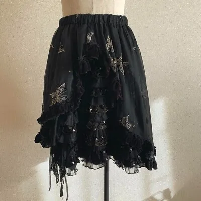 H.NAOTO Blood Women's Skirt Black Gothic Lolita Punk Rock • $141